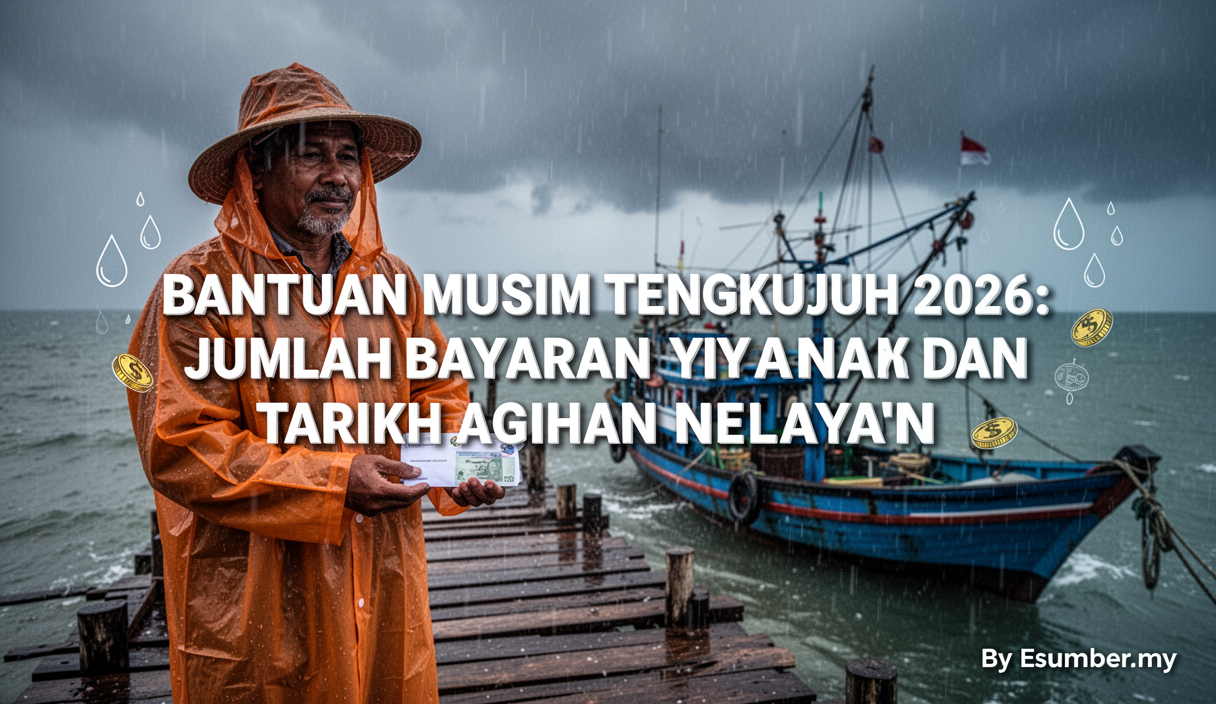 Bantuan Musim Tengkujuh 2026: Jumlah Bayaran dan Tarikh Agihan Nelayan