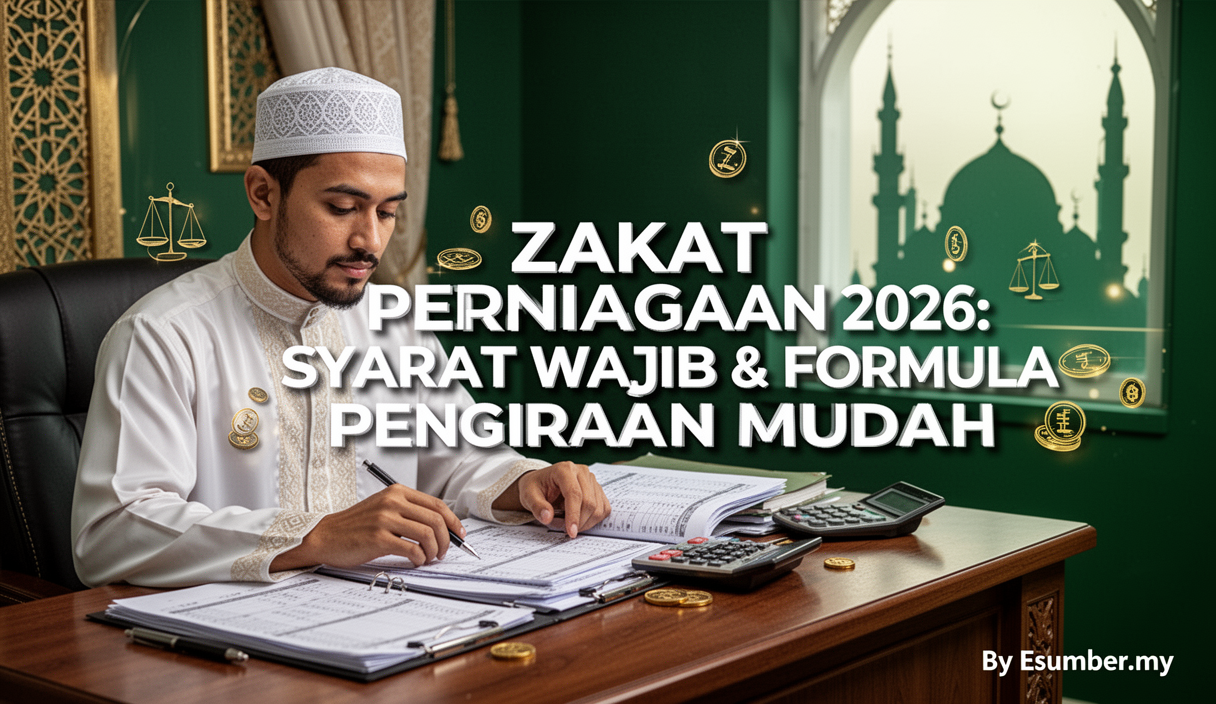 Zakat Perniagaan 2026: Syarat Wajib & Formula Pengiraan Mudah