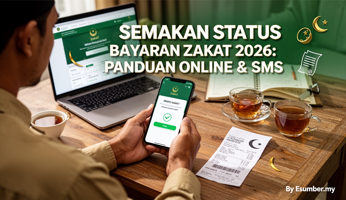 Semakan Status Bayaran Zakat 2026: Panduan Online & SMS