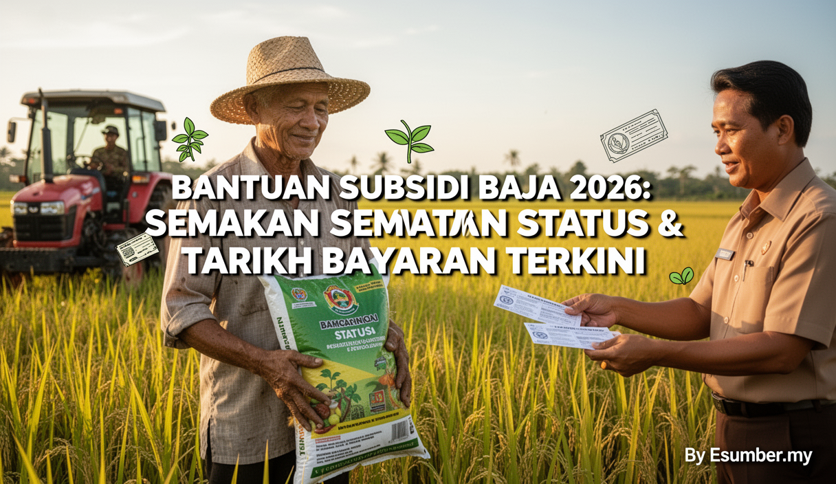 Bantuan Subsidi Baja 2026: Semakan Status & Tarikh Bayaran Terkini