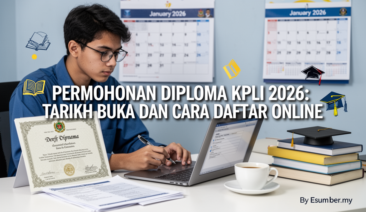 Permohonan Diploma KPLI 2026: Tarikh Buka dan Cara Daftar Online