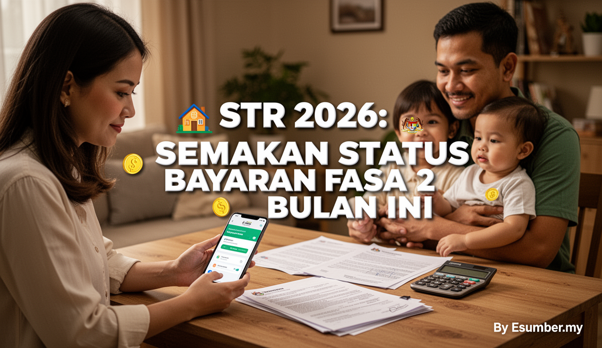 STR 2026: Semakan Status Bayaran Fasa 2 Bulan Ini