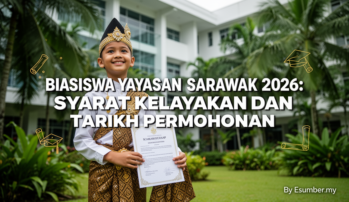 Biasiswa Yayasan Sarawak 2026: Syarat Kelayakan dan Tarikh Permohonan