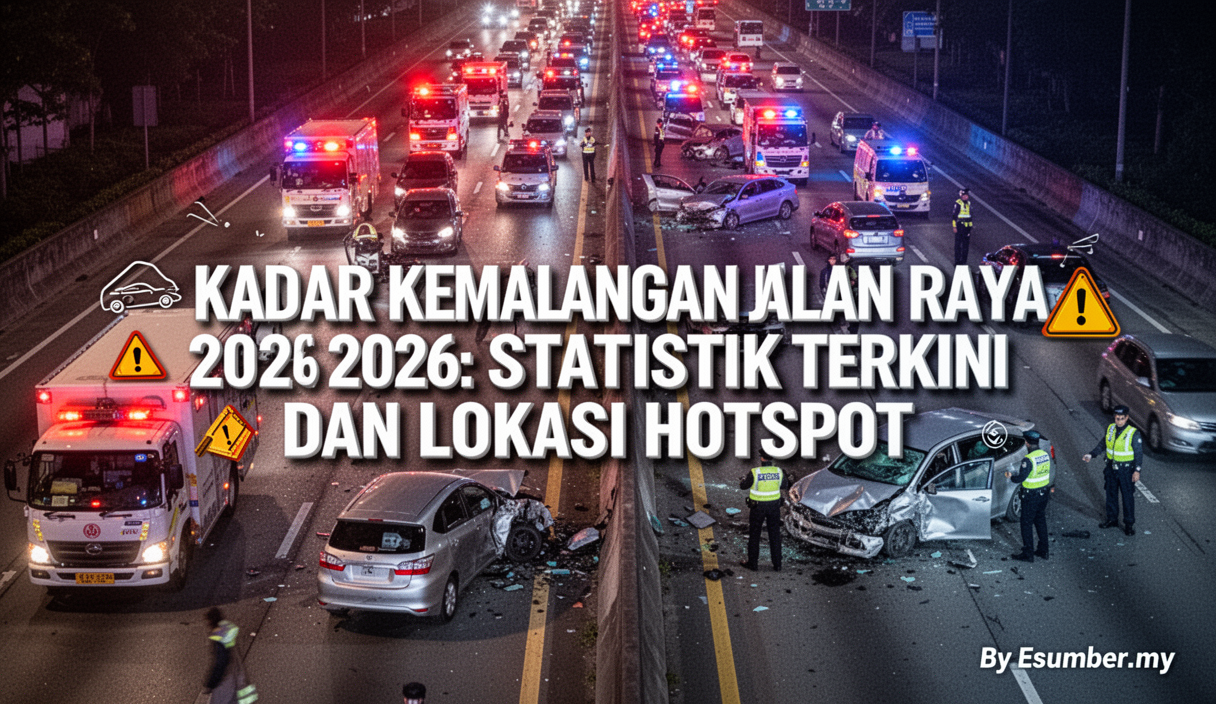 Kadar Kemalangan Jalan Raya 2026: Statistik Terkini dan Lokasi Hotspot