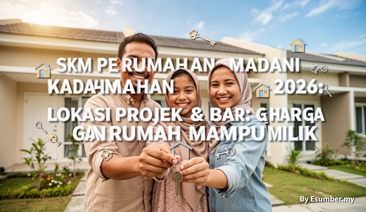 Skim Perumahan Madani 2026: Lokasi Projek & Harga Rumah Mampu Milik