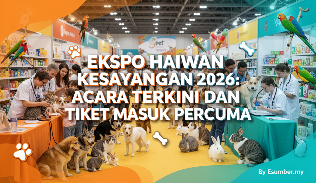 Ekspo Haiwan Kesayangan 2026: Acara Terkini dan Tiket Masuk Percuma