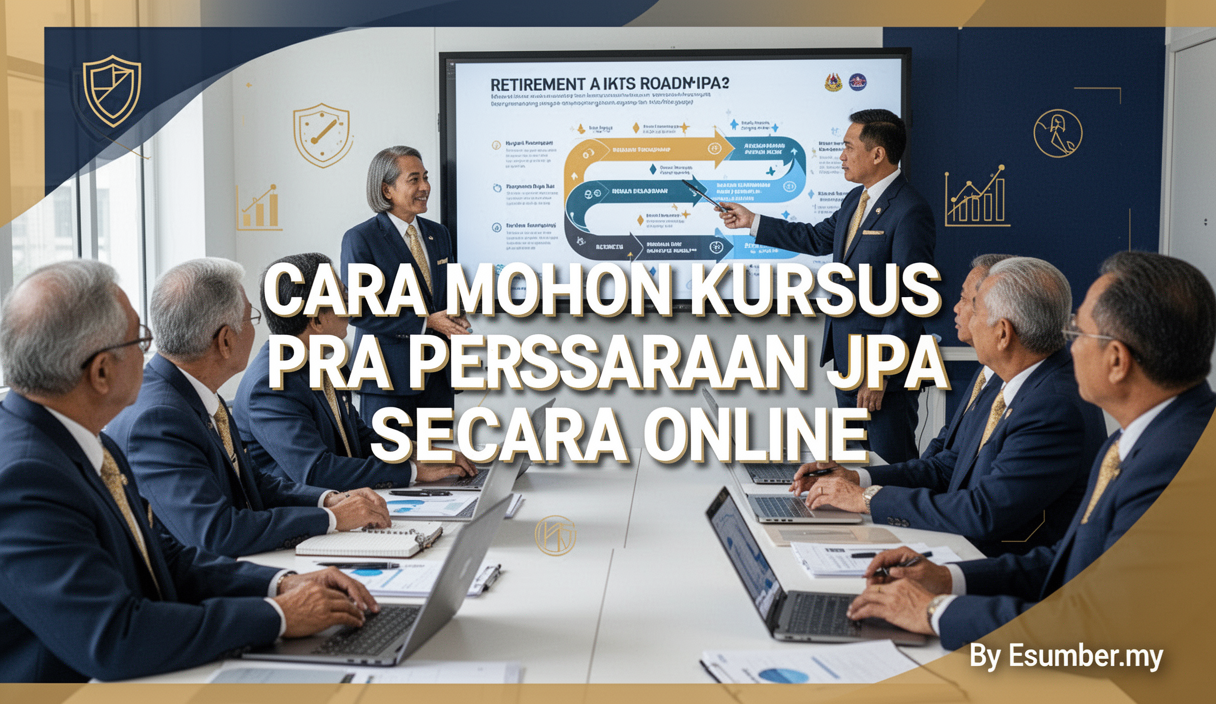 Cara Mohon Kursus Pra Persaraan JPA Secara Online