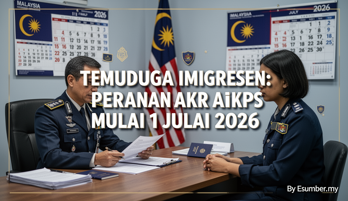 Temuduga Imigresen: Peranan AKPS Mulai 1 Julai 2026