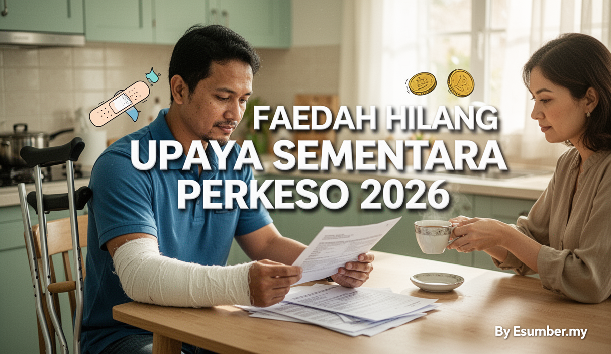 Faedah Hilang Upaya Sementara PERKESO 2026