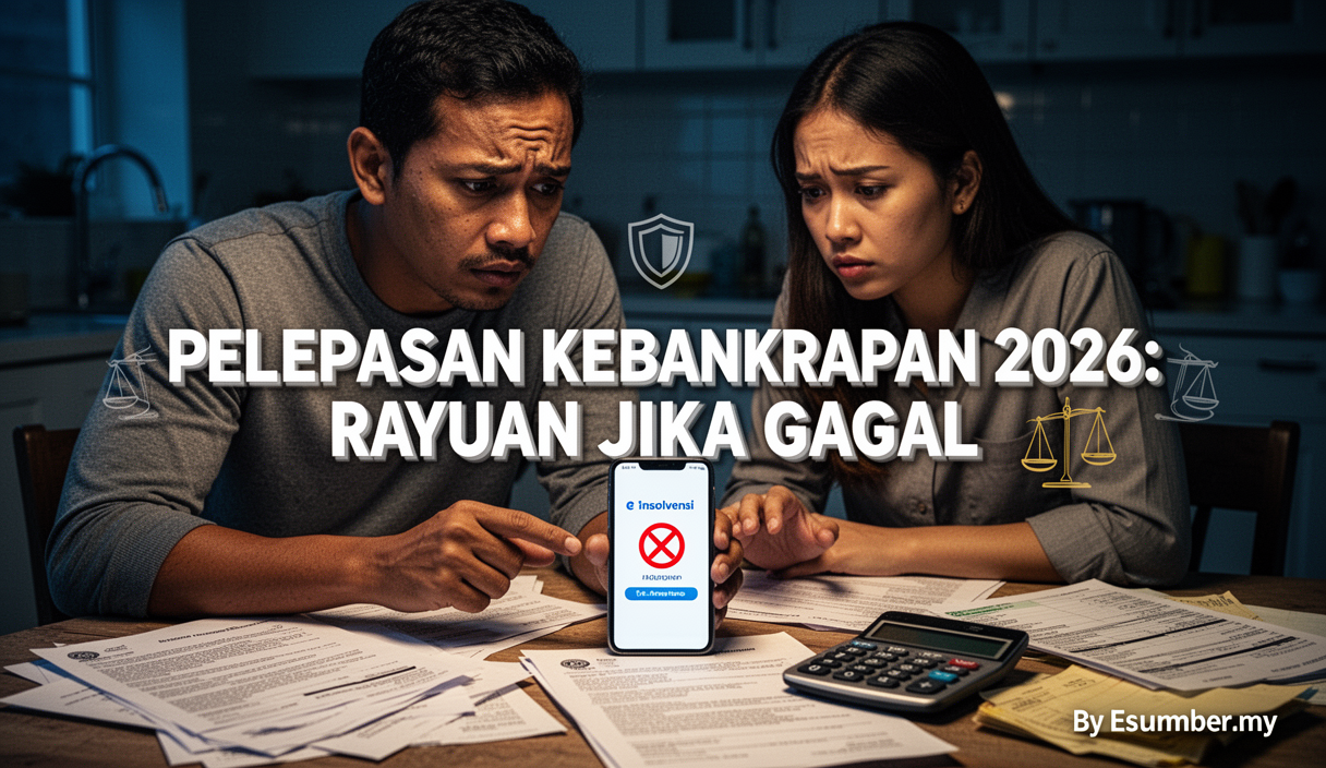 Pelepasan Kebankrapan 2026: Rayuan Jika Gagal