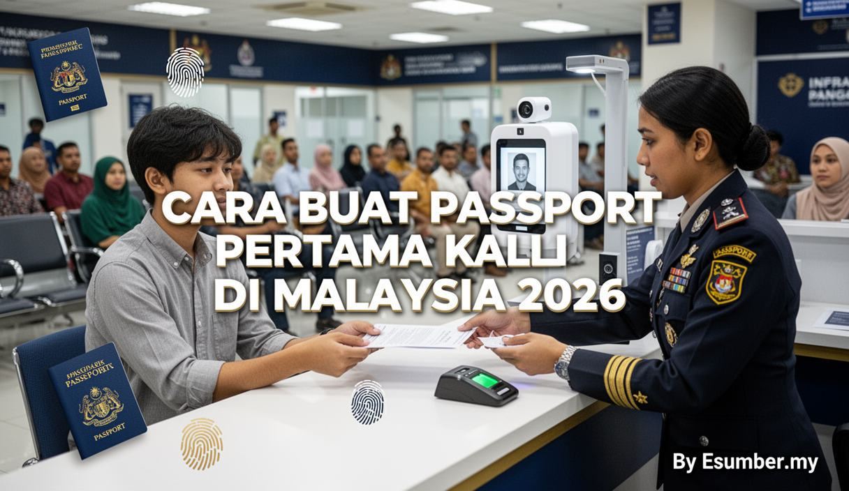 Cara Buat Passport Pertama Kali di Malaysia 2026