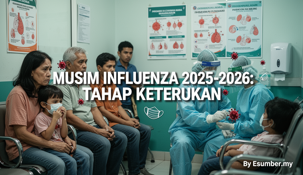 Musim Influenza 2025-2026: Tahap Keterukan