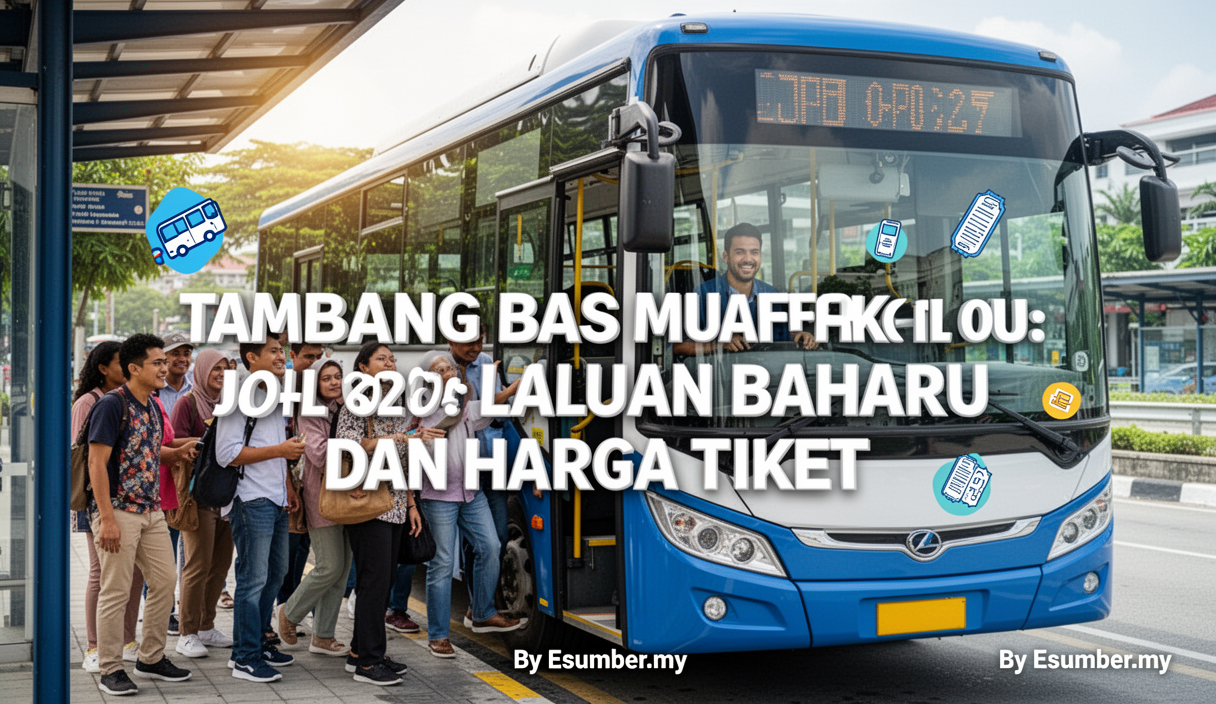 Tambang Bas Muafakat Johor 2026: Laluan Baharu dan Harga Tiket