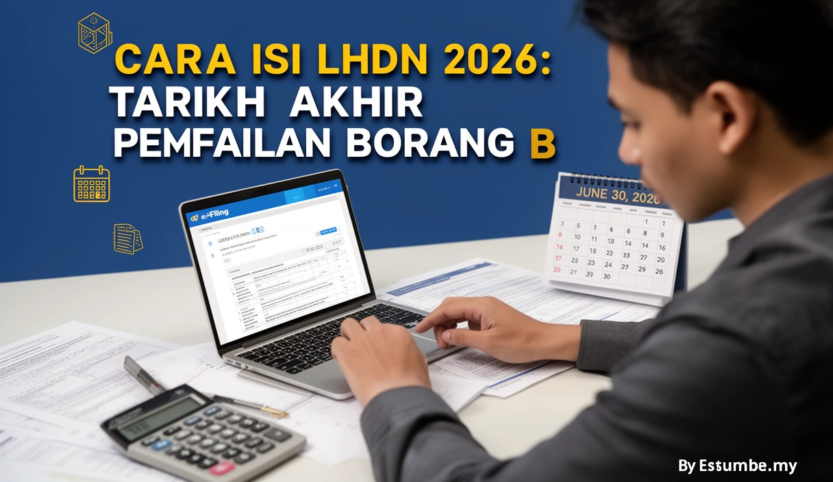 Cara Isi LHDN 2026: Tarikh Akhir Pemfailan Borang B