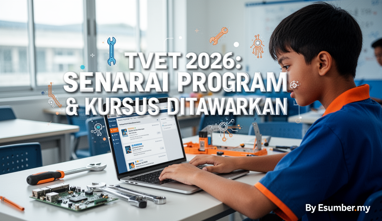 TVET 2026: Senarai Program & Kursus Ditawarkan