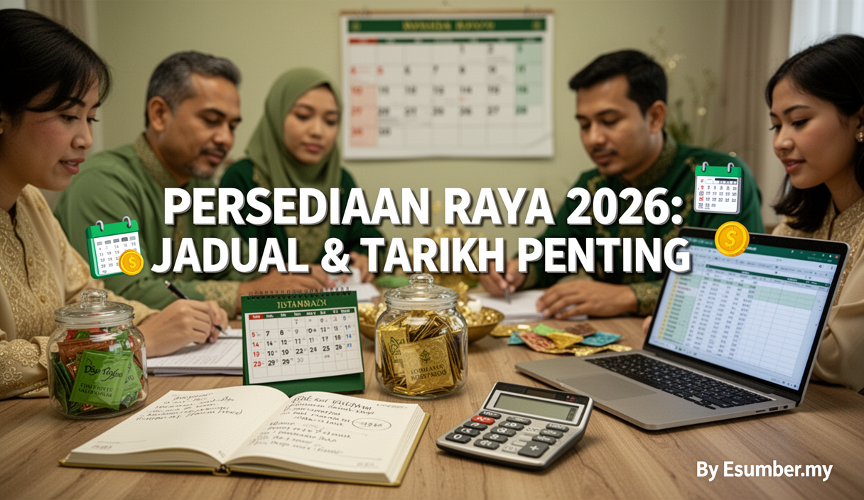 Persediaan Raya 2026: Jadual & Tarikh Penting