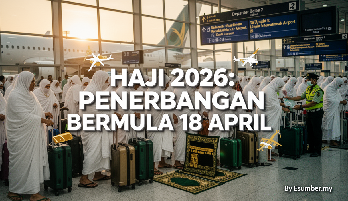 Haji 2026: Penerbangan Bermula 18 April