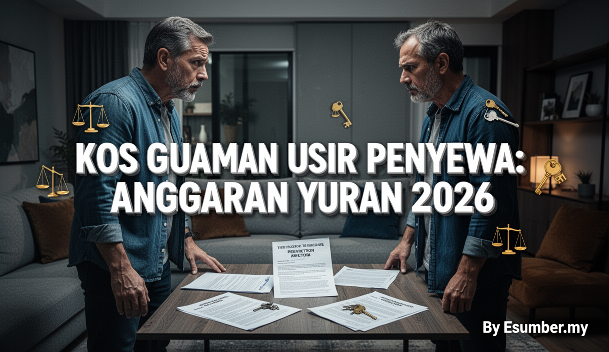 Kos Guaman Usir Penyewa: Anggaran Yuran 2026