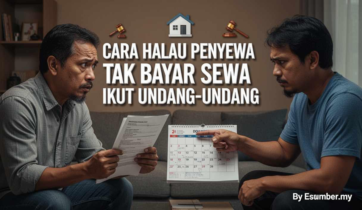 Cara Halau Penyewa Tak Bayar Sewa Ikut Undang-Undang