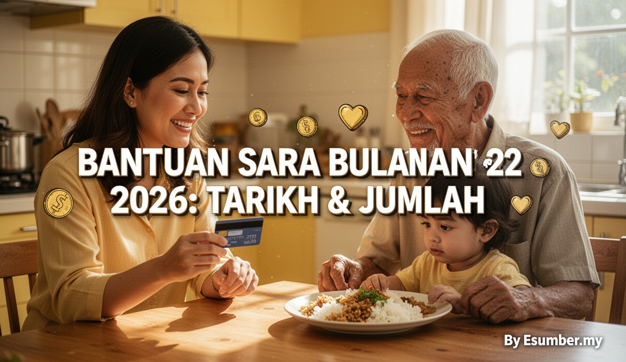 Bantuan SARA Bulanan 2026: Tarikh & Jumlah