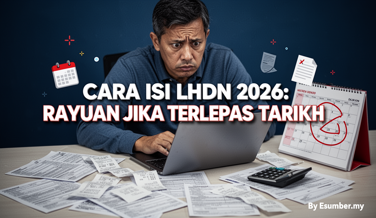 Cara Isi LHDN 2026: Rayuan Jika Terlepas Tarikh