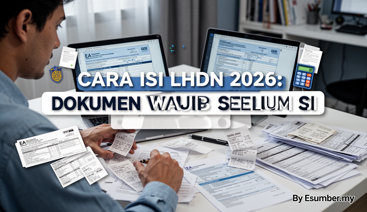 Cara Isi LHDN 2026: Dokumen Wajib Sebelum Isi