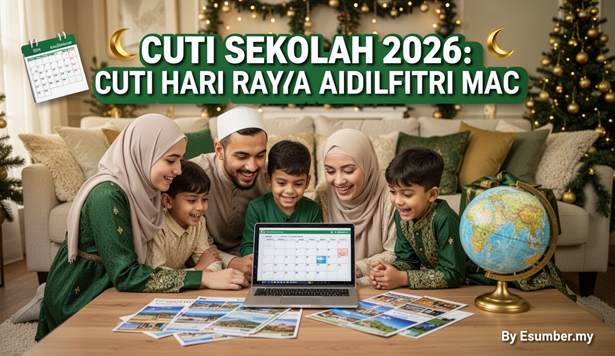 Cuti Sekolah 2026: Cuti Hari Raya Aidilfitri Mac