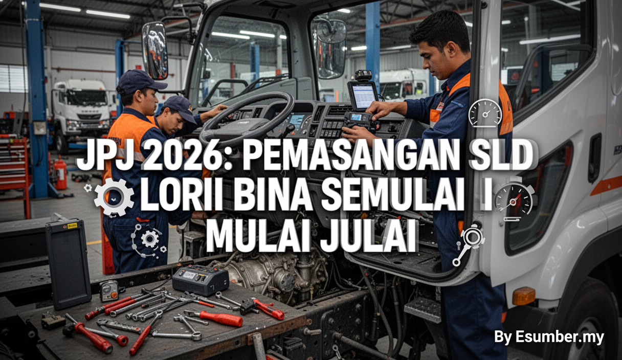 JPJ 2026: Pemasangan SLD Lori Bina Semula Mulai Julai
