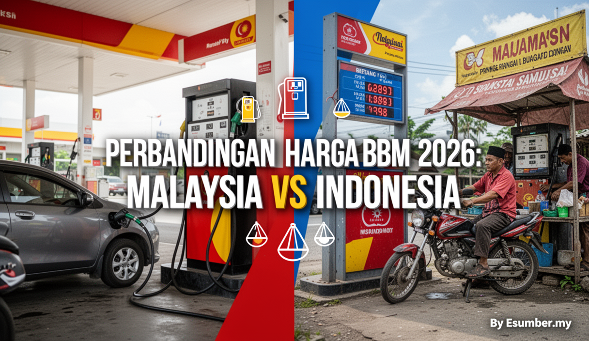 Perbandingan Harga BBM 2026: Malaysia vs Indonesia