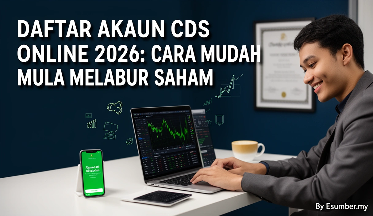 Daftar Akaun CDS Online 2026: Cara Mudah Mula Melabur Saham