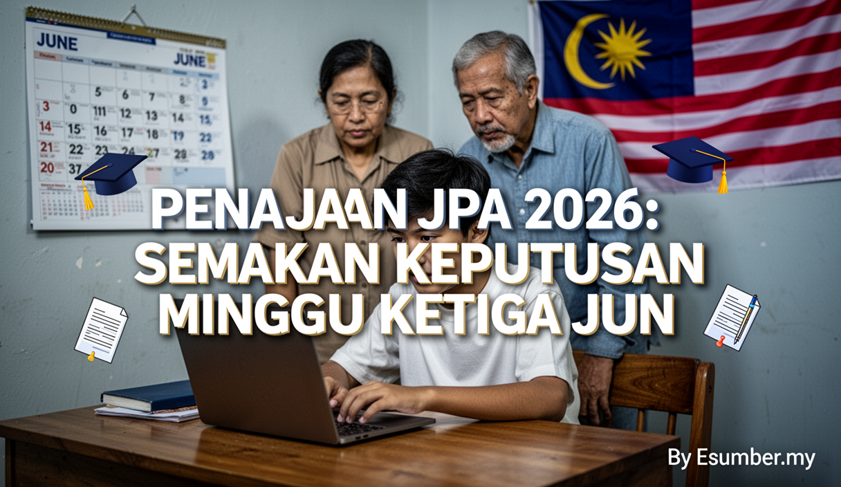 Penajaan JPA 2026: Semakan Keputusan Minggu Ketiga Jun