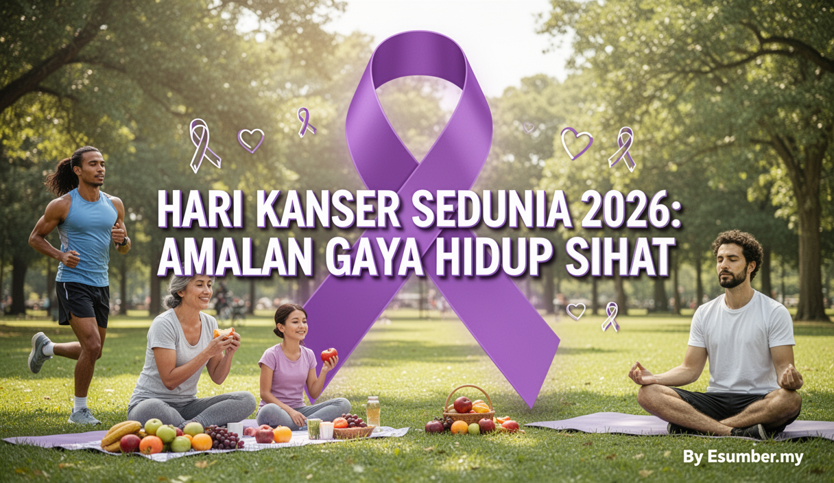 Hari Kanser Sedunia 2026: Amalan Gaya Hidup Sihat