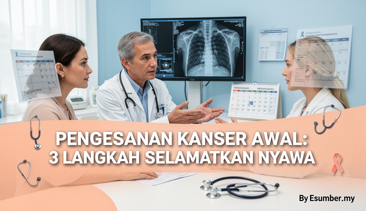 Pengesanan Kanser Awal: 3 Langkah Selamatkan Nyawa