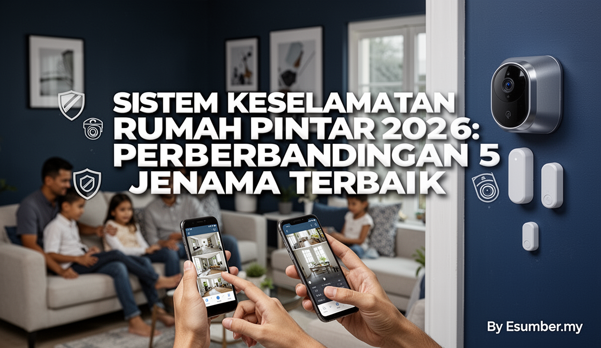 Sistem Keselamatan Rumah Pintar 2026: Perbandingan 5 Jenama Terbaik
