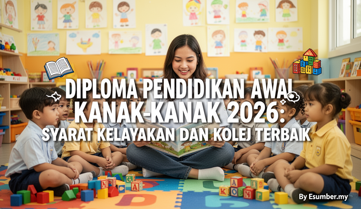 Diploma Pendidikan Awal Kanak-Kanak 2026: Syarat Kelayakan dan Kolej Terbaik