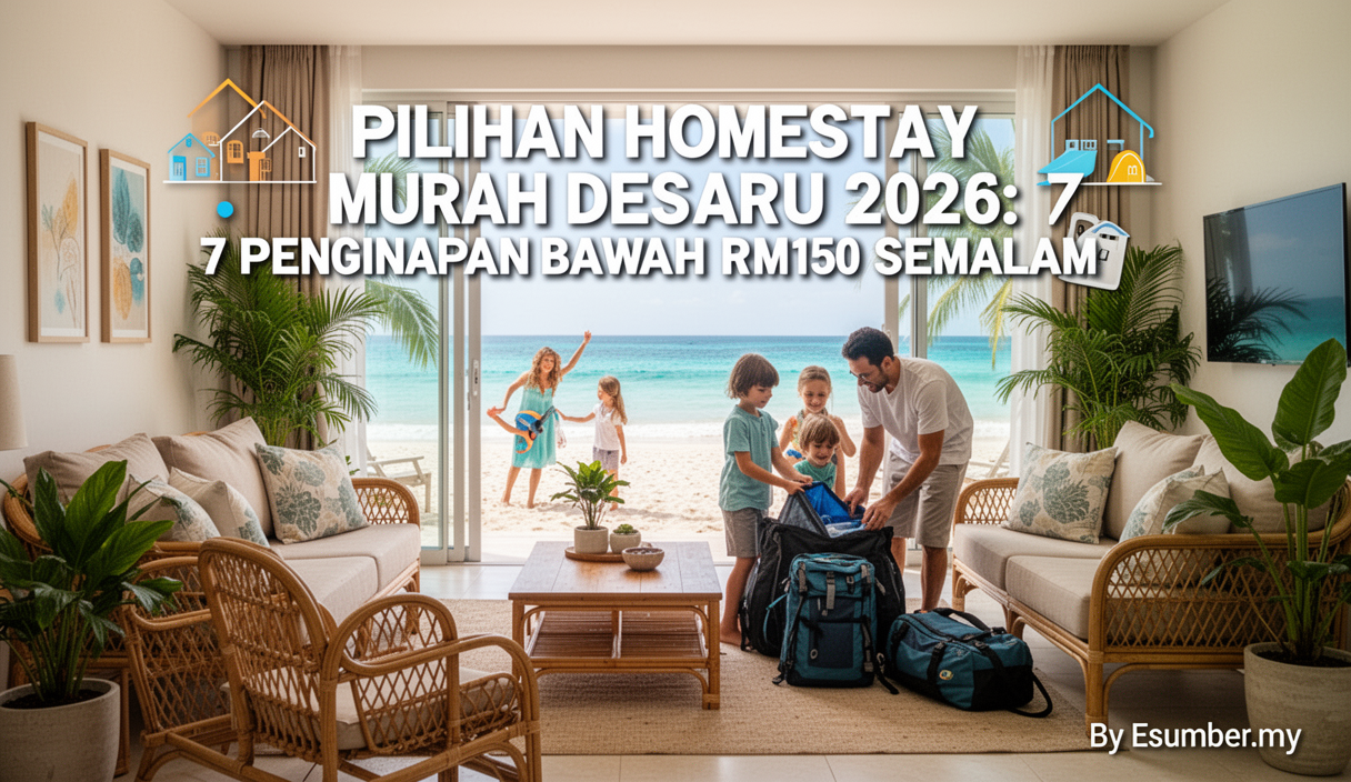 Pilihan Homestay Murah Desaru 2026: 7 Penginapan Bawah RM150 Semalam